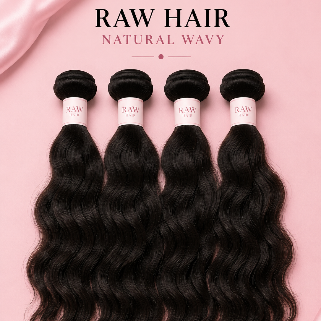 Raw Natural Wavy hair