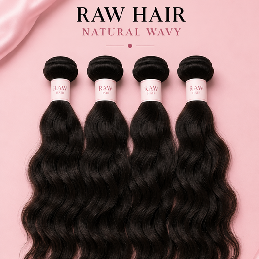 Raw Natural Wavy hair