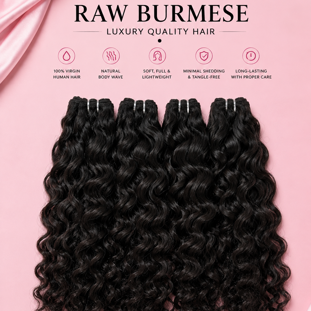 Raw Burmese Curly